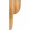 Ekena Millwork Crestline Rough Sawn Corbel, Western Red Cedar, 4"W x 10"D x 26"H COR04X10X26CRE00RWR - alternate 2